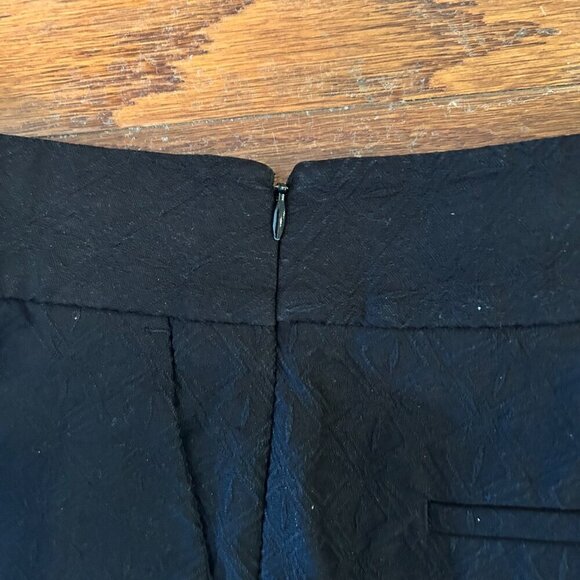 LOFT Riviera Shorts in Scalloped Linen Cotton Size 0 Preppy Classic - Picture 10 of 12